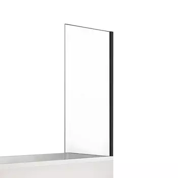 Шторка на ванну NEW TRENDY New Soleo Black P-0068