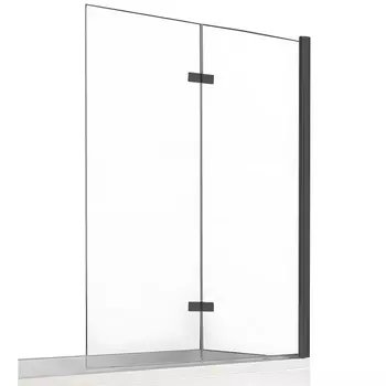 Шторка на ванну NEW TRENDY New Soleo Black P-0085