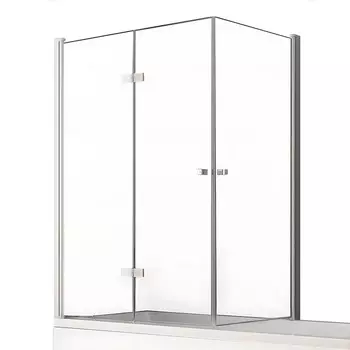 Шторка на ванну NEW TRENDY New Soleo Chrome P-0028/P-0024