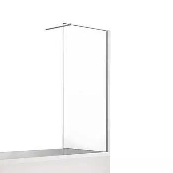 Шторка на ванну NEW TRENDY New Soleo Chrome P-0072-WP