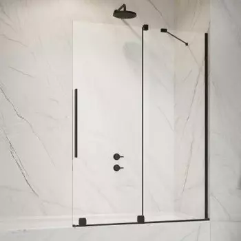 Шторка на ванну Radaway Furo Black PND II 170 R