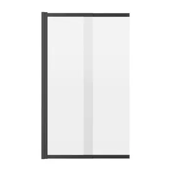 Шторка на ванну Reflexion RX15090CBL-21 90х150 см стекло прозрачное, профиль черный