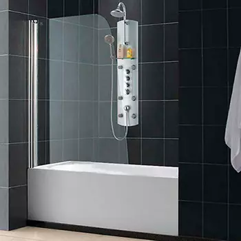 Шторка на ванну RGW Screens SC-36 700x1500 стекло чистое