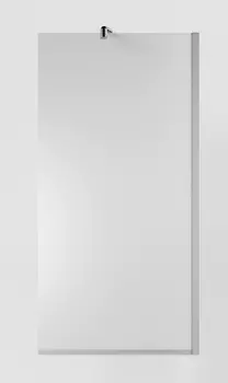 Шторка на ванну Timo TC-60/00F-8 60х140 см, профиль хром, стекло Матовое