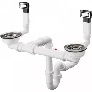 Сифон для мойки Hansgrohe D15-10 43922800 хром