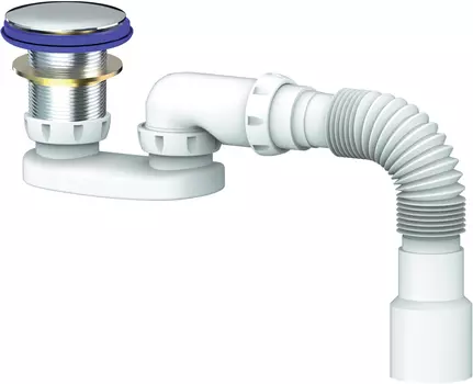 Сифон для поддона Unicorn G12 с донным клапаном