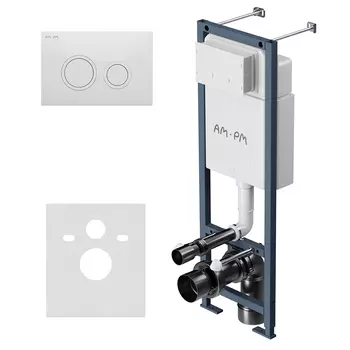 Система инсталляции для унитазов Am.Pm ErgoFit I012711.0101 с кнопкой