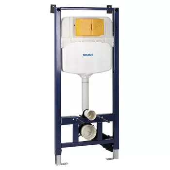 Система инсталляции для унитазов Duravit DuraSystem WD1029000000/WF1202000010 с кнопкой смыва на выбор