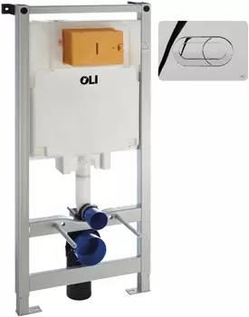 Инсталляция для унитазов OLI Oli 80 300573 с кнопкой смыва Salina
