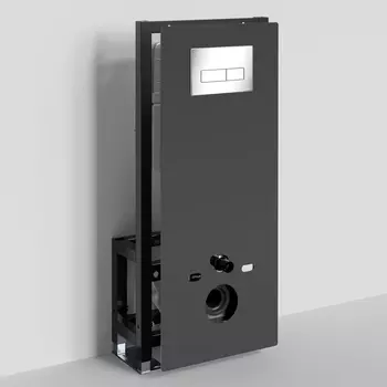 Система инсталляции для унитазов WasserKRAFT Glan 66TLT.010.ME.BL.CH03