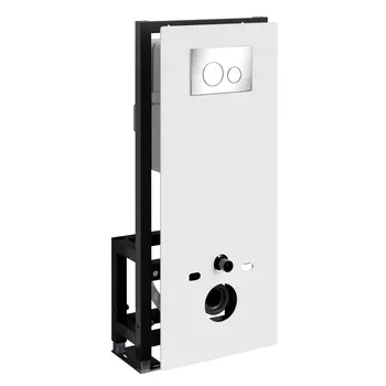 Система инсталляции для унитазов WasserKRAFT Glan 66TLT.010.ME.WH.CH02