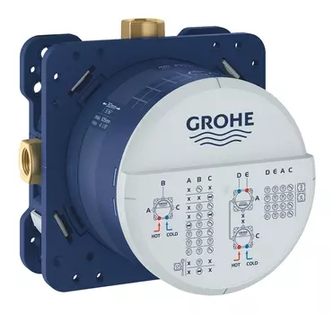 Скрытая часть Grohe Rapido 35604000 для термостатического смесителя
