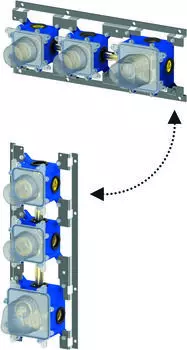 Скрытая часть Paffoni Modular Box MDBOX018 для смесителя