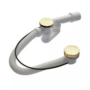 Слив-перелив AlcaPlast A55GOLD-80 золото