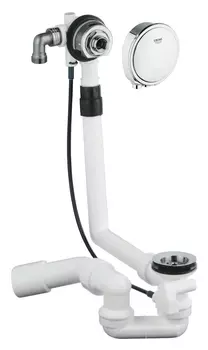 Слив-перелив Grohe Talentofill 28990000 с поворотной ручкой и крышкой сливного отверстия