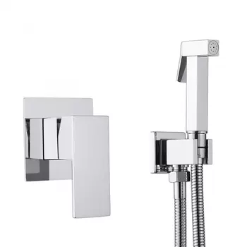 Смеситель Abber Daheim AF8225 с гигиеническим душем, хром