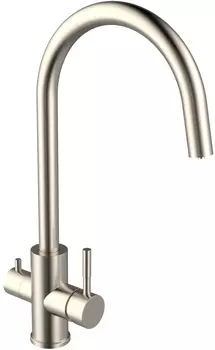 Смеситель Agger Zest A0700733 для кухонной мойки, никель