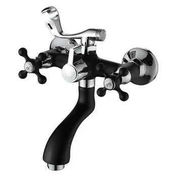 Смеситель Ammore A3081-A для ванны с душем черный