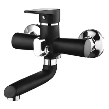 Смеситель Ammore A4704-1A для ванны с душем черный