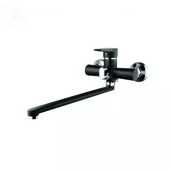 Смеситель Ammore A4704-A для ванны с душем черный