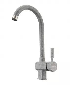 Смеситель Aquaton Лиам 1AX003FCXX230 для кухонной мойки, серый