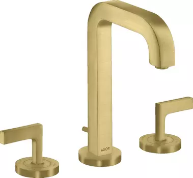 Смеситель Axor Citterio 39135950 для раковины, шлифованная медь