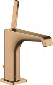 Смеситель Axor Citterio E 36100140 для раковины, шлифованная бронза