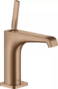 Смеситель Axor Citterio E 36101310 для раковины, шлифованное красное золото