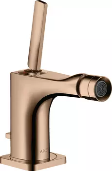 Смеситель Axor Citterio E 36120300 для биде, полированное красное золото