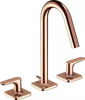 Смеситель Axor Citterio M 34133300 для раковины, полированное красное золото