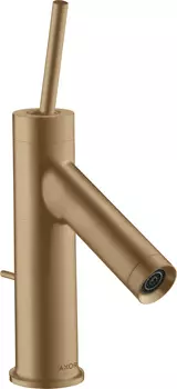 Смеситель Axor Starck 10116140 для раковины, шлифованная бронза