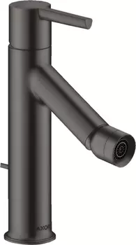 Смеситель Axor Starck 10214340 для биде, шлифованный черный