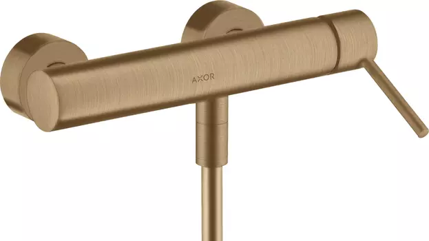 Смеситель Axor Starck 10611140 для душа, шлифованная бронза