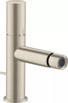 Смеситель Axor Uno 45200820 для биде, шлифованный никель