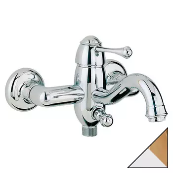 Смеситель Bandini Antico 855.120/SF CrOro для ванны с душем