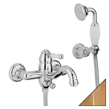 Смеситель Bandini Antico 855.620 Oro для ванны с душем