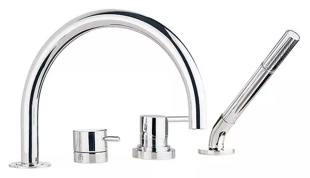 Смеситель Bandini Stel 956.440 Cr на борт ванны