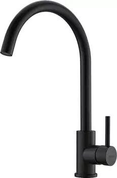Смеситель BelBagno BB-LAM03-2-IN-NERO для кухонной мойки, черный