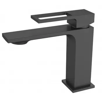 Смеситель BelBagno Luce LUC-LVM-NERO для раковины, черный