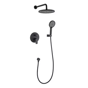 Смеситель Black&White UK8311B встроенный для ванны