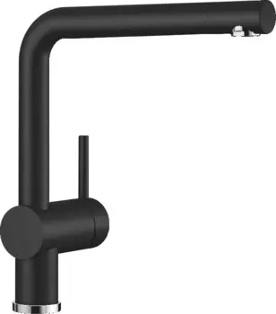 Смеситель для кухонной мойки Blanco Linus Silgranit черный 526149