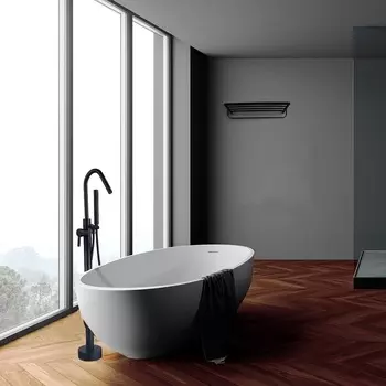 Смеситель Boch Mann BM9635 Sella B для отдельностоящей ванны, цвет черный, латунь