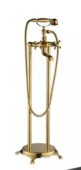 Смеситель Boch mann Vico G напольный, для ванны с душем, золото