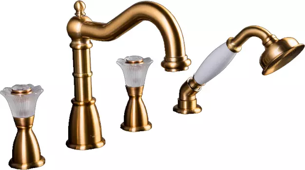 Смеситель Boheme Camelia 391 на борт ванны