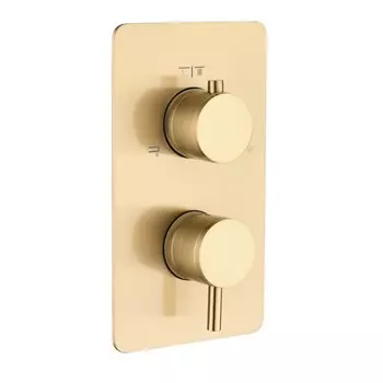 Смеситель Boheme Cell 135-3-MG встраиваемый, на 3 потребителя, золото матовое