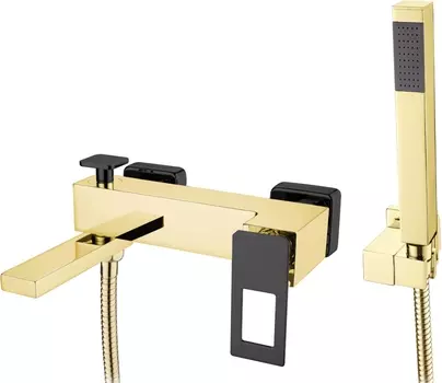 Смеситель Boheme Q 143-GB для ванны с душем