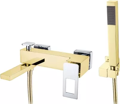 Смеситель Boheme Q 143-GCR для ванны с душем