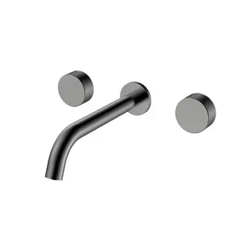 Смеситель Boheme Stick Spirale 152-2-GM.4 для раковины, графит матовый