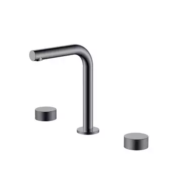 Смеситель Boheme Stick Touch 152-SGM.2 для раковины, графит глянец