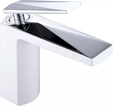 Смеситель Boheme Venturo 371-W для раковины, белый, хром